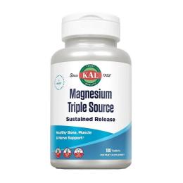 Вітамінно-мінеральний комплекс KAL  Magnesium Triple Source (100 tab) (22590-01)