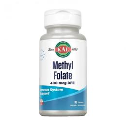 Вітамінно-мінеральний комплекс KAL  Methyl Folate 400 mcg (90 tab) (22436-01)