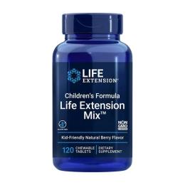 Вітаміни та мінерали Life Extension  Childrens Formula Life Extension Mix (120 chew tab, berry) (23189-01)