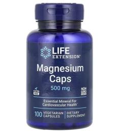 Вітаміни та мінерали Life Extension  Magnesium Caps 500 mg (100 veg caps) (19878-01)