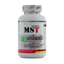 Вітамінно-мінеральний комплекс MST All Vitamins (120 tab, strawberry) (18278-01)