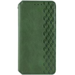 Чохол-книжка GETMAN Cubic (PU) для Xiaomi Redmi 14C/Poco C75/Redmi A4 Green