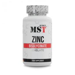 Вітамінно-мінеральний комплекс MST Zinc Bisglycinate Chelate 25 mg (180 tabs) (24367-01)