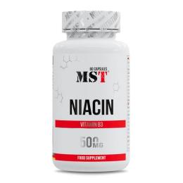 Вітамінно-мінеральний комплекс MST Niacin 500 mg (60 caps) (24535-01)