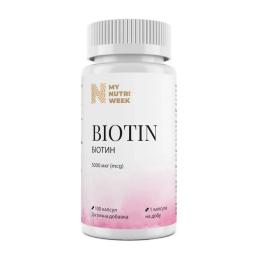 Вітамінно-мінеральний комплекс My Nutri Week Biotin 5000 mcg (100 caps) (24187-01)