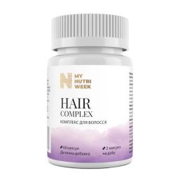 Вітамінно-мінеральний комплекс My Nutri Week Hair Complex (60 caps) (24490-01)