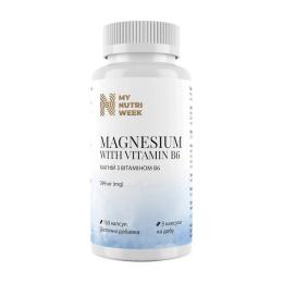 Вітамінно-мінеральний комплекс My Nutri Week Magnesium with Vitamin B6 399 mg (150 caps) (24189-01)