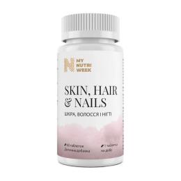 Вітамінно-мінеральний комплекс My Nutri Week Skin, Hair &amp; Nails (60 tab) (24399-01)
