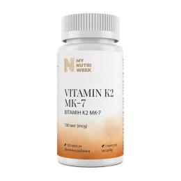 Вітамінно-мінеральний комплекс My Nutri Week Vitamin K2 MK 7 100 mcg (120 caps) (24181-01)