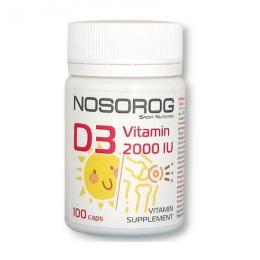 Вітаміни та мінерали NOSOROG  Vitamin D3 2000 IU (100 caps) (11289-01)