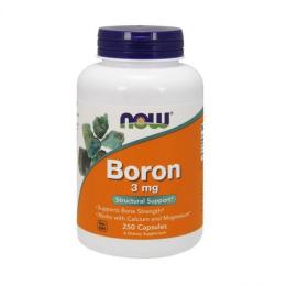 Вітамінно-мінеральний комплекс NOW Boron 3 mg (250 caps) (09492-01)