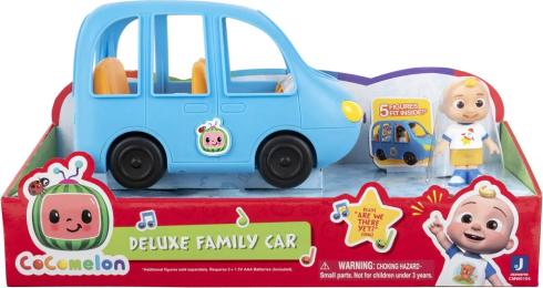 Ігровий набір Cocomelon Deluxe Vehicle Family Fun Car Vehicle CMW0104 світло та звук