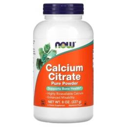 Вітамінно-мінеральний комплекс NOW Calcium Citrate Pure Powder (227 g) (08699-01)