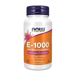 Вітамінно-мінеральний комплекс NOW E-1000 with mixed Tocopheryl (50 softgels) (23252-01)
