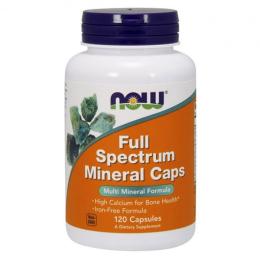 Вітамінно-мінеральний комплекс NOW Full Spectrum Minerals Caps (120 caps) (07571-01)