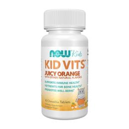 Вітамінно-мінеральний комплекс NOW Kid Vits (60 chewables, juicy orange) (24595-01)