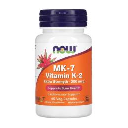 Вітамінно-мінеральний комплекс NOW MK-7 Vitamin K-2 300 mcg (60 veg caps) (23676-01)