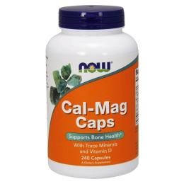 Вітамінно-мінеральний комплекс NOW Cal-Mag Caps (240 caps) (08305-01)