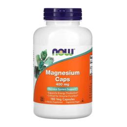 Вітамінно-мінеральний комплекс NOW Magnesium Caps 400 mg (180 caps) (06663-01)