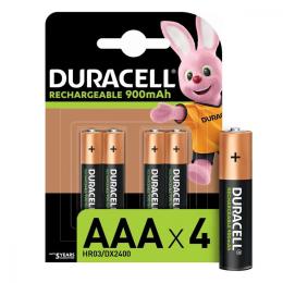 Акумулятор Duracell AAA 900mAh NiMh 4шт Turbo 5005015