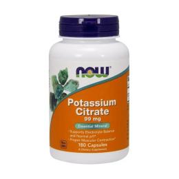 Вітамінно-мінеральний комплекс NOW Potassium Citrate 99 mg (180 caps) (09238-01)