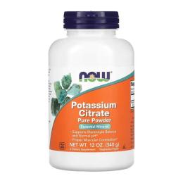 Вітамінно-мінеральний комплекс NOW Potassium Citrate Pure Powder (340 g) (09989-01)