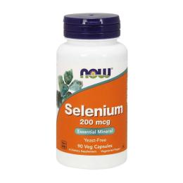 Вітамінно-мінеральний комплекс NOW Selenium 200 mcg (90 veg caps) (09133-01)