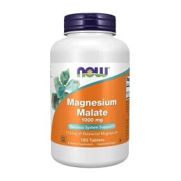Вітамінно-мінеральний комплекс NOW Magnesium Malate (180 tab) (10387-01)