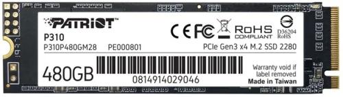 Внутрішній SSD диск Patriot P310 (P310P480GM28) 480GB