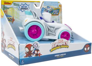 Іграшкова машинка Spidey Pull Back Vehicle Ghost Spider Привид-павук SNF0016 інерційна