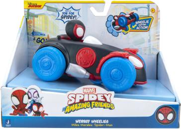 Іграшкова машинка Spidey Pull Back Vehicle Spinn Майлз Моралес SNF0017