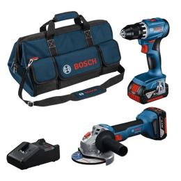 Набір із двох акумуляторних інструментів Bosch Professional 18В (0.615.A50.07N)