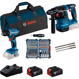 Набір акумуляторних інструментів Bosch Professional 18В (0.615.V00.03D)