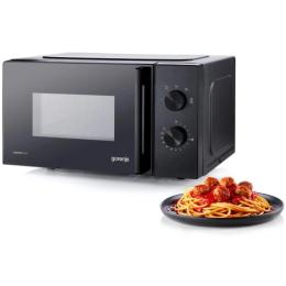 Мікрохвильова піч Gorenje MO20E1B5 Black 700Вт
