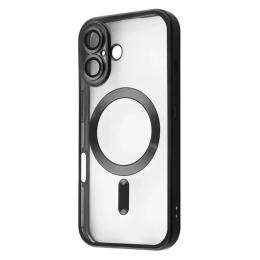 Чохол-накладка PRC Metal Matte Case with Magnetic Ring iPhone 16 Black (601290001)