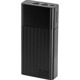 Зовнішній портативний акумулятор YENKEE YPB 2021  -  20000 mAh Black 10W (37000119)