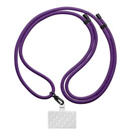 Ремінець для смартфона ArmorStandart Rope Black Amethyst with Clear holder (ARM91364)