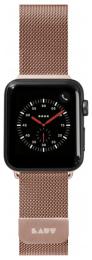 Ремінець для смарт-годинника Laut Steel Loop для Apple Watch 38-41mm Rose Gold (LAUT_AWS_ST_RG)