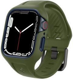 Ремінець для смарт-годинника Spigen Liquid Air Pro для Apple Watch 45 mm Moss Green (ACS04408)