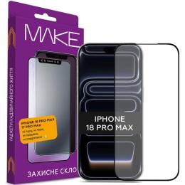 Захисне скло MakeFuture для Apple iPhone 18 Pro Max/17 Pro Max (MGF-AI18PM)