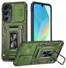 Чохол-накладка EpiK Camshield Army Ring для Samsung Galaxy A37 5G/A36 5G/A56 5G Army Green (00000085198_4)