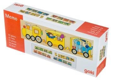 Пазл goki Цветной паровоз