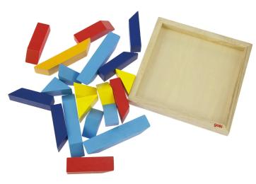 Пазл goki Мир форм-треугольники