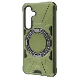 Чохол-накладка WAVE Iron Grip with Magnetic Ring для Samsung Galaxy S24 Dark Green (594020039)
