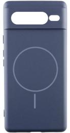 Чохол-накладка Lakshmi Silicone Cover Full Camera (AA) with Magnetic Fit для Google Pixel 7 Pro Midnight Blue (00000078220_9)