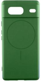 Чохол-накладка Lakshmi Silicone Cover Full Camera (AA) with Magnetic Fit для Google Pixel 7 Dark Green (00000078219_1)