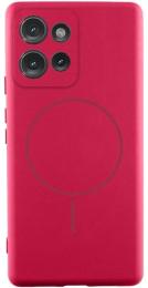 Чохол-накладка Lakshmi Silicone Cover Full Camera (AA) with Magnetic Fit для Motorola Edge 50 Pro Rose Red (00000080424_3)