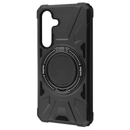 Чохол-накладка WAVE Iron Grip with Magnetic Ring для Samsung Galaxy S24 Black (594020001)
