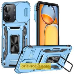 Чохол-накладка EpiK Camshield Army Ring для Xiaomi Redmi 15C (EU) Light blue (00000083634_1)