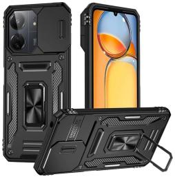 Чохол-накладка EpiK Camshield Army Ring для Xiaomi Redmi 15C (EU) Black (00000083634_6)